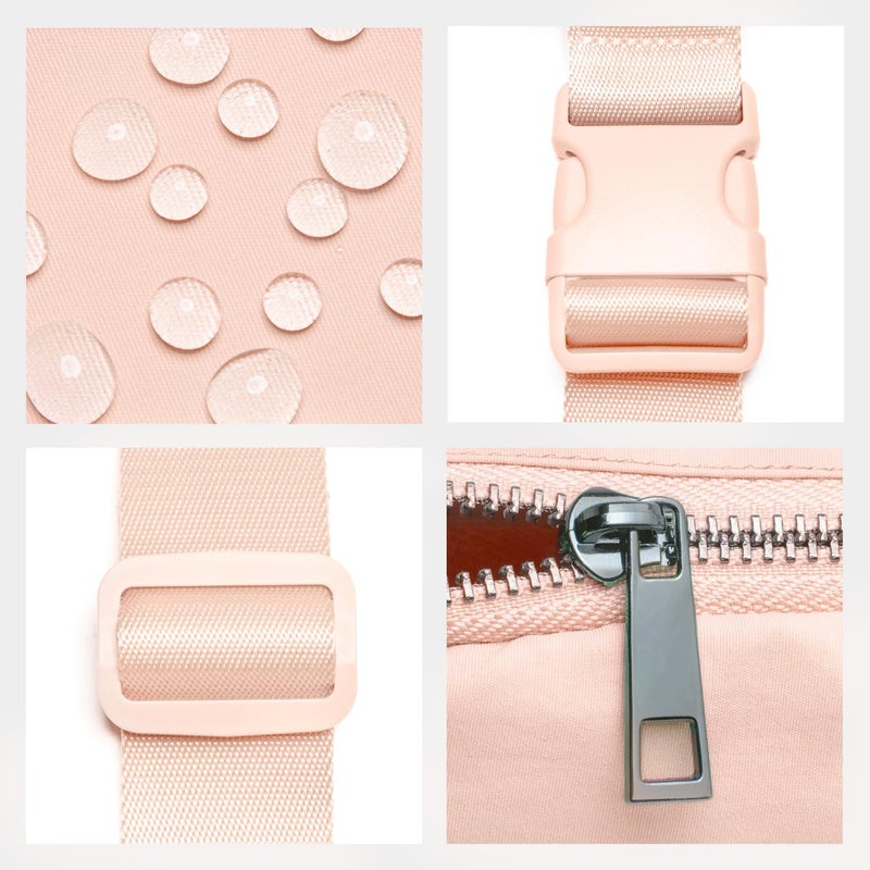 Gitus Belt Bag Fanny Pack Crossbody Bags for Women Fashion Waist Packs with Adjustable Strap Gifts for Women Men Teen Girls (Coral Pink) - Image 4